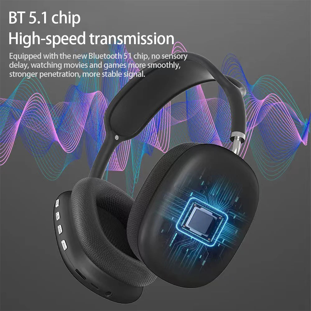 Casque Bluetooth sans fil P9 pour le sport en extérieur