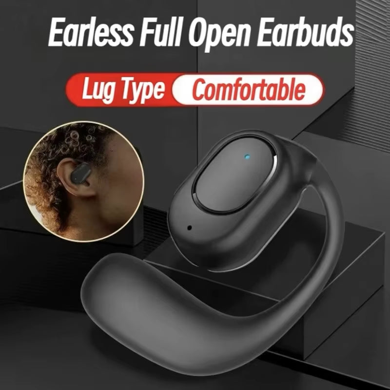 KY2 Wireless Bluetooth Earphones Air Conduction OWS Headphone Hifi Ear-Hook Music Sports Noise Cancel Headset for Smart Phones